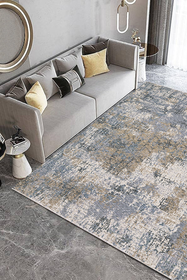 100% Polyester Modern  Indoor Area Rug