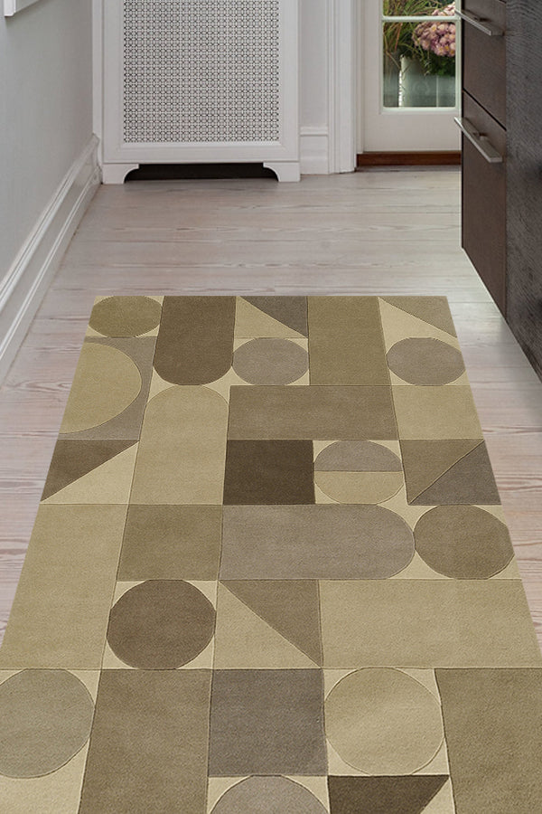 100% Wool Runner Indoor Area Rug