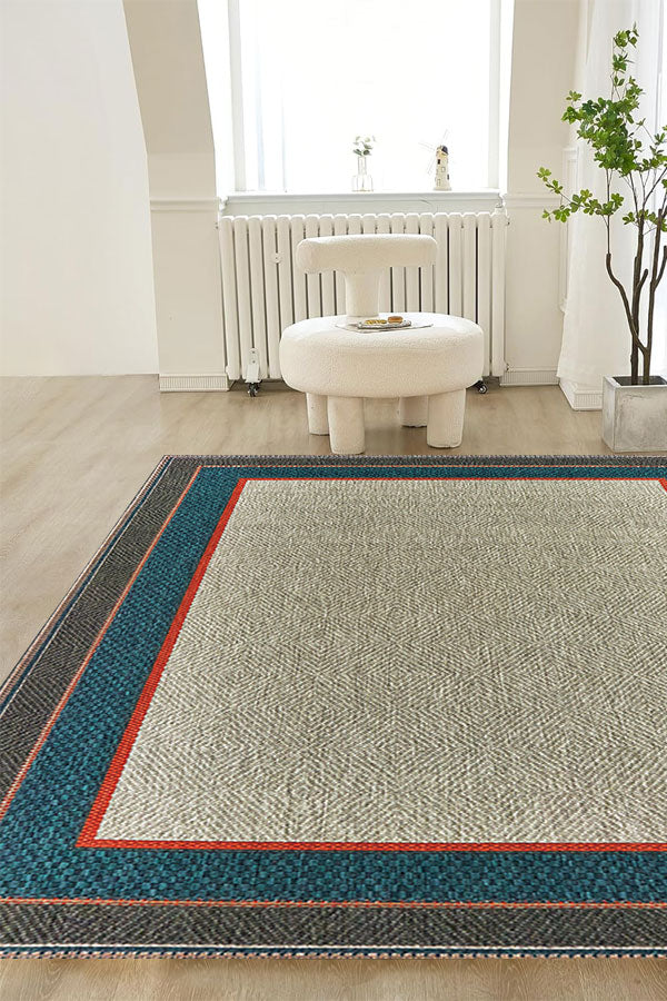 100% Polypropylene Vintage  Indoor/Outdoor Area Rug