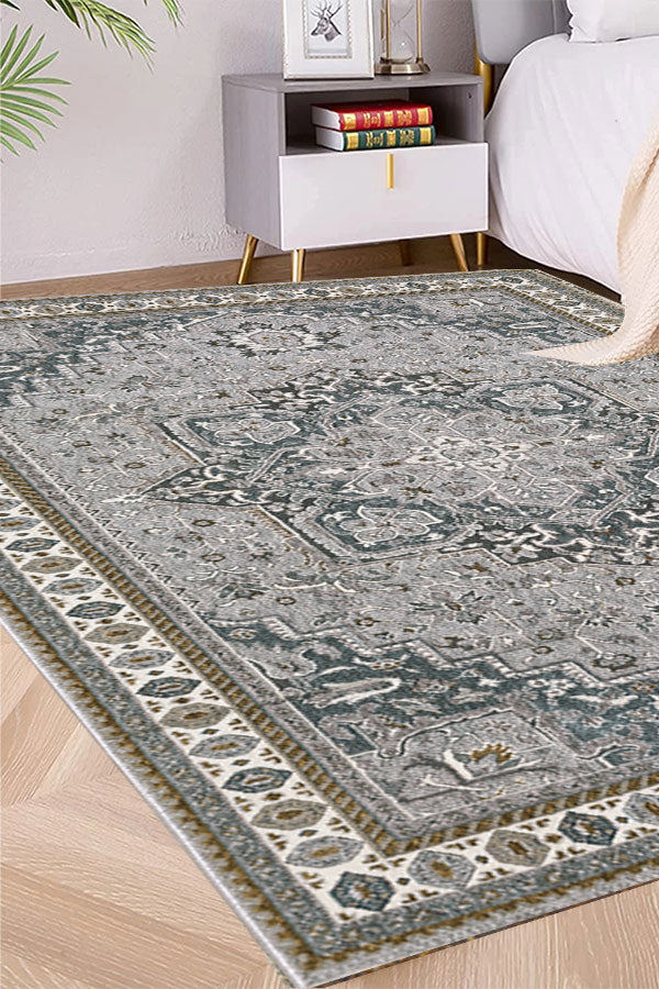 100% Polyester Vintage  Indoor Area Rug