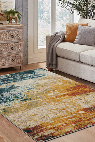 80% Polypropylene, 20% Nylon Modern 20% Indoor Area Rug