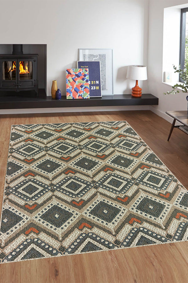 100% Polyester Rectangle Shape Indoor Area Rug