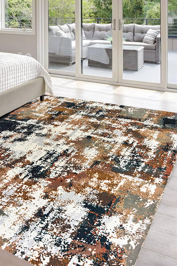 50% Polypropylene, 50% Polyester Modern 50% Indoor Area Rug