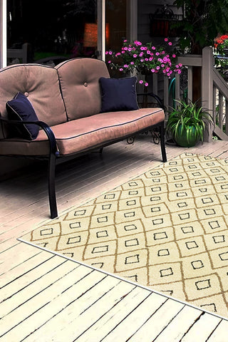 100% Polypropylene Vintage  Indoor Area Rug