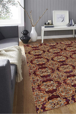 100% Polyester Rectangle Shape Indoor Area Rug