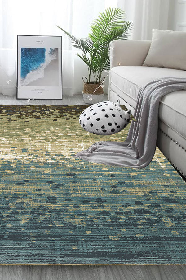 100% Polyester Rectangle Shape Indoor Area Rug