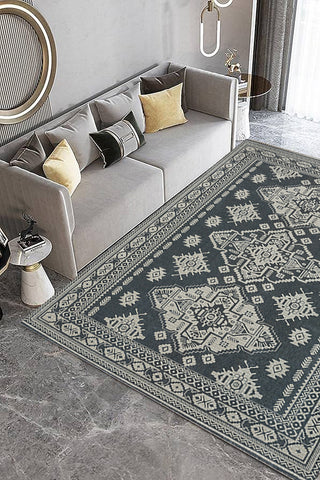 100% Polyester Vintage  Indoor Area Rug