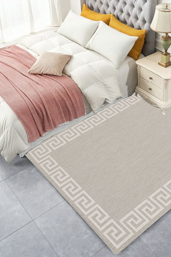 100% Polypropylene Vintage  Indoor/Outdoor Area Rug