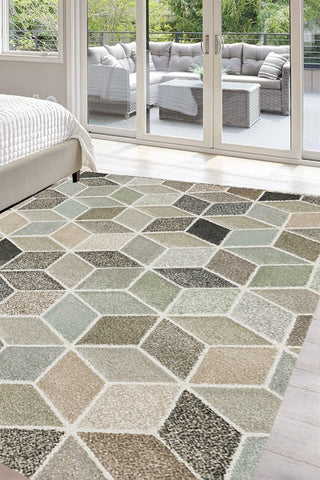 100% Polypropylene Modern  Indoor Area Rug