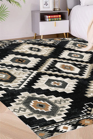 100% Polypropylene Farmhouse  Indoor Area Rug