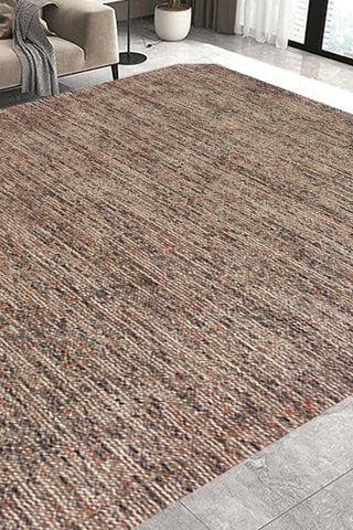 50% Wool, 50% Viscose Modern 50% Indoor Area Rug