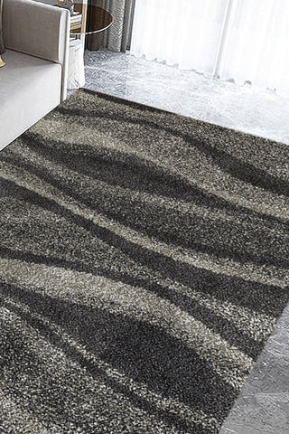 100% Polypropylene Shag  Indoor Area Rug