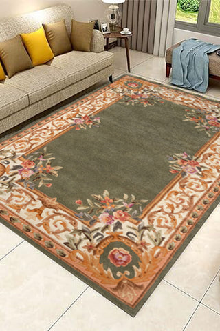 100% Wool Rectangle Indoor Area Rug