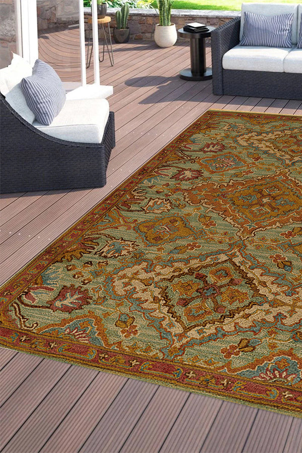 100% Wool Rectangle Indoor Area Rug