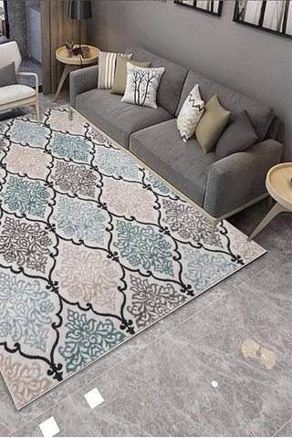 20% Polyester 80% Polypropylene Rectangle Indoor Area Rug