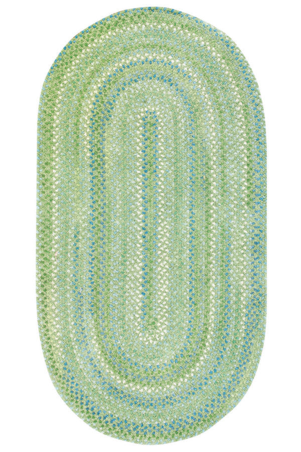 Sailor Boy Sea Monster Green Area Rug