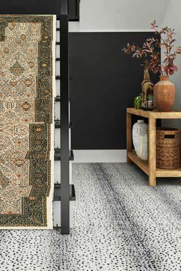 100% Polypropylene Vintage  Indoor Area Rug