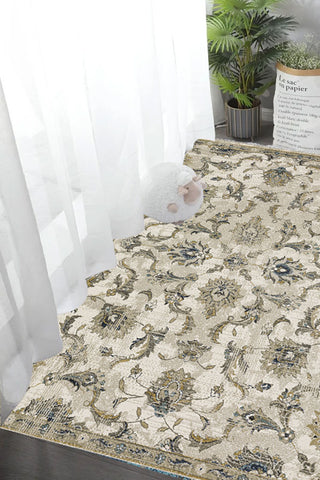 100% Polypropylene Vintage  Indoor Area Rug