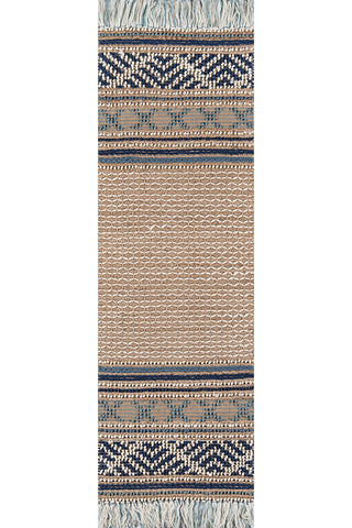 30% Wool 60% Jute 10% Cotton Runner Indoor Area Rug